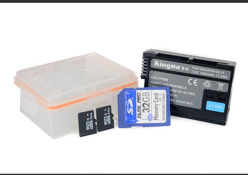 กล่องใส่แบต Nikon EN-EL15 กล่องเก็บแบต ใส่เมม