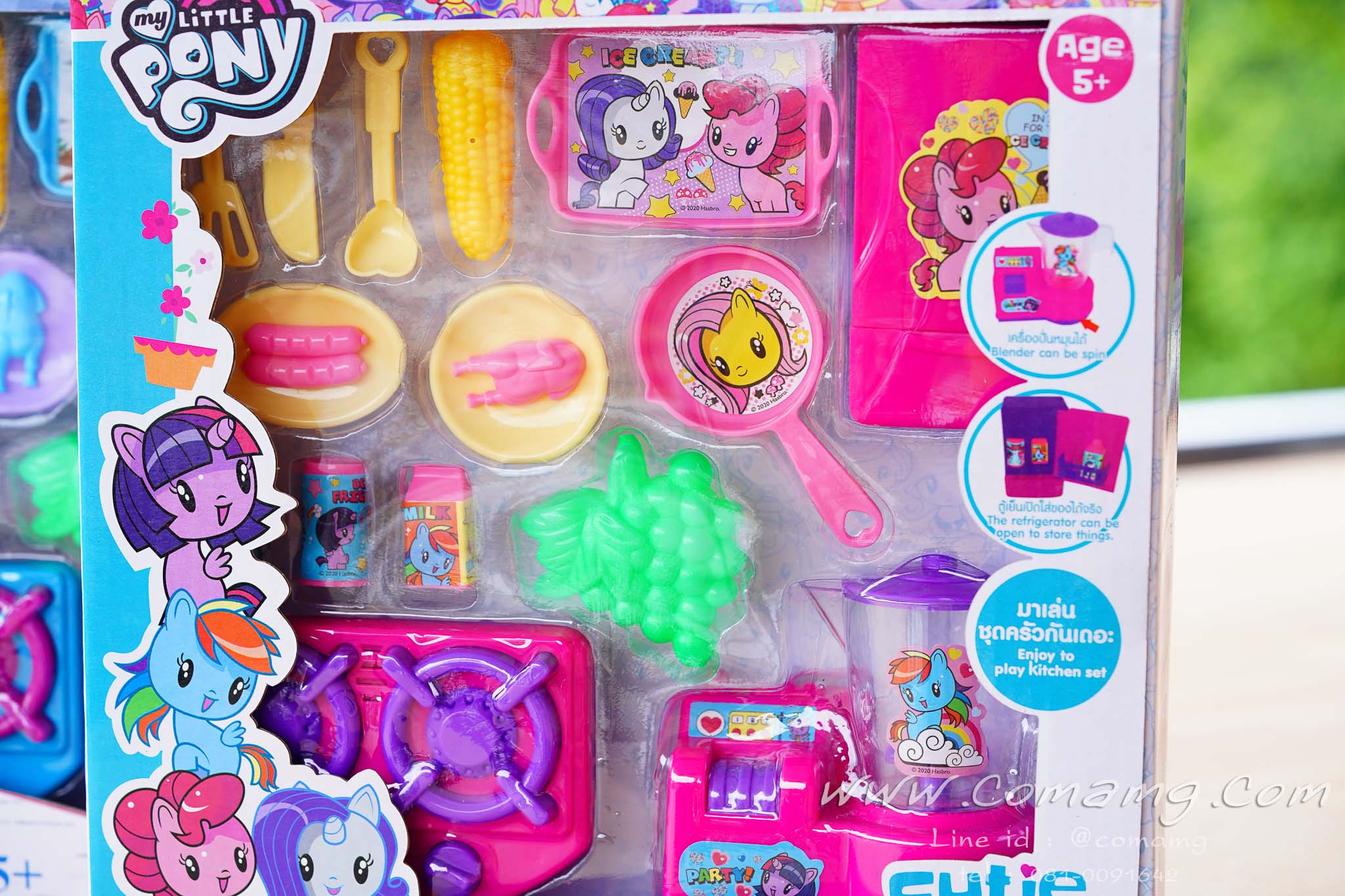 ชุดเครื่องครัวของเล่น ลายการ์ตูนเอลซ่า&โพนี่ ลิขสิทธิ์แท้