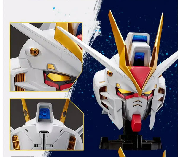 <Preorderถึง 9/6/2024 > 🔔เปิดรับPreorder มัดจำ 900 บาท BN HEAD COLLECTION VOL.2 STRIKE FREEDOM GUNDAM