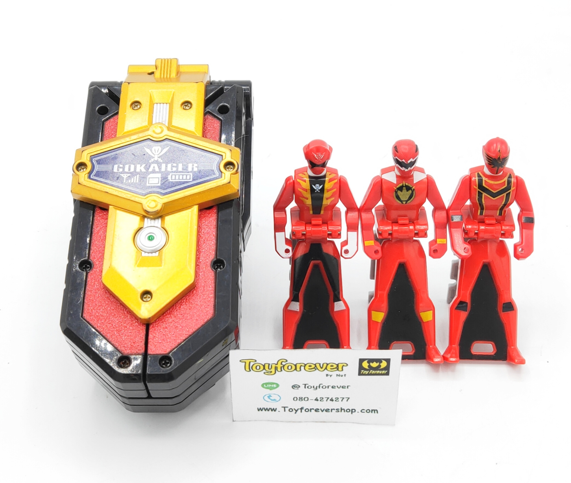 DX Gokai Mobirate ที่แปลงร่างโกไคเจอร์ แถมคีย์สุ่ม5ตัว สภาพสวย
