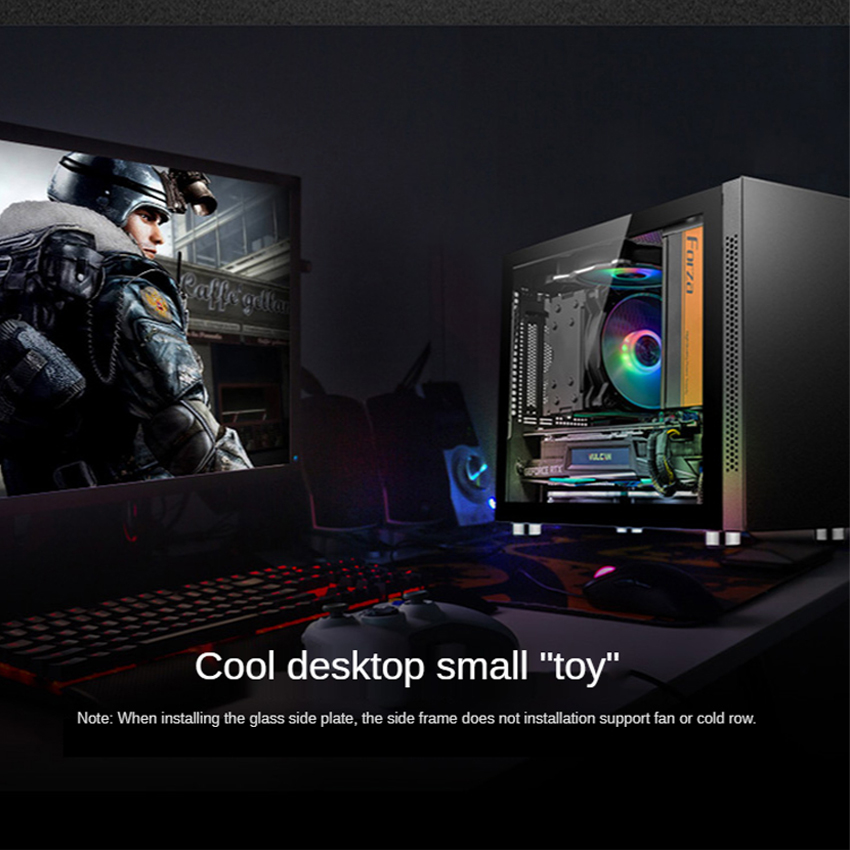 เคสคอมพิวเตอร์ I'M ขนาด M-ATX/ITX Case เคสขนาดเล็ก สามารถใส่PSUขนาดปกติได้