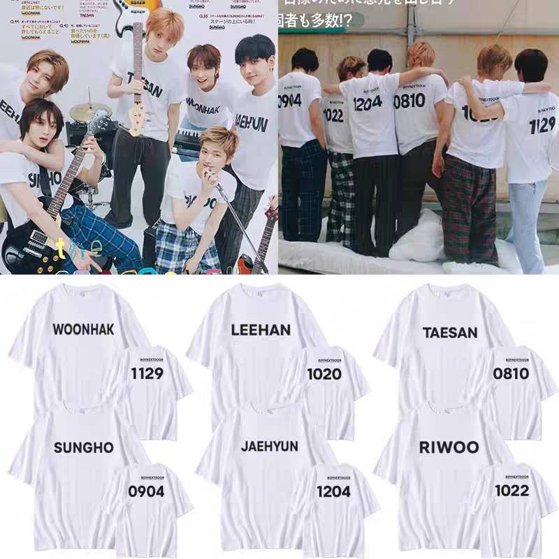 เสื้อยืดแฟนเมด BOYNEXTDOOR : ViVi Magazine 2025 October Issues