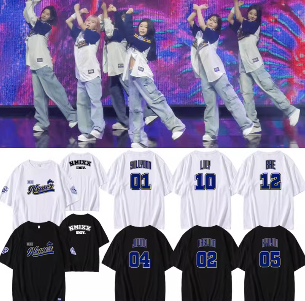 เสื้อยืด NMIXX : MIXX UNIVERSITY