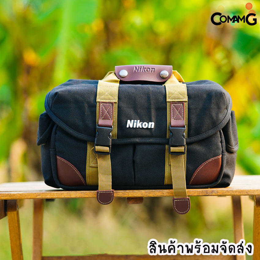 กระเป๋ากล้องดิจิตอล Camera Bag กระเป๋ากล้องmirrorless ผ้าแคนวาส