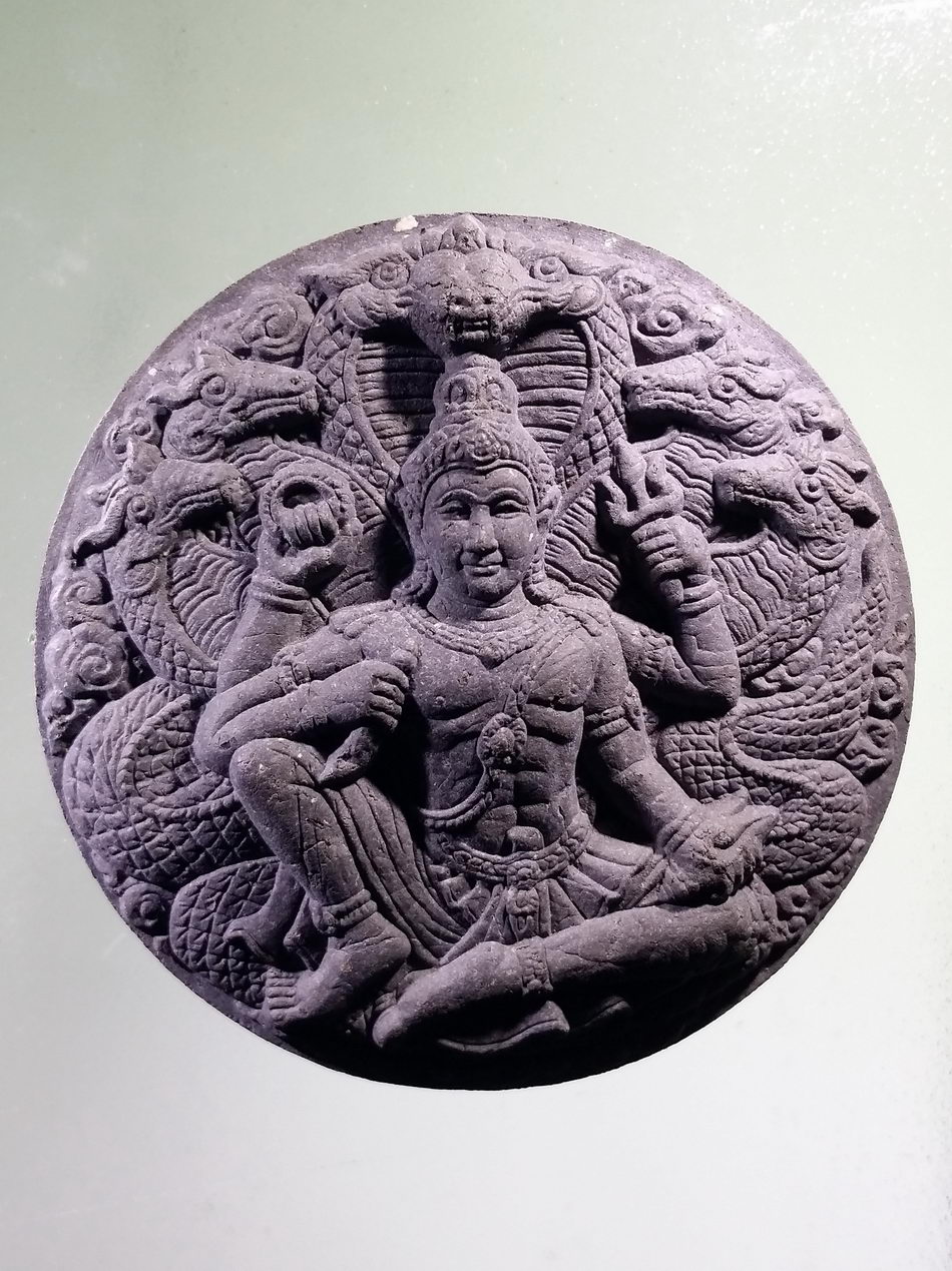 รหัสสินค้า จตุคามรามเทพ 977 พระเทวราชโพธิสัตว์ จตุคามรามเทพ รุ่น สิริมงคล เนื้อว่านกากยายักษ์ ฝังแร่มวลสาร สร้างปี 2549