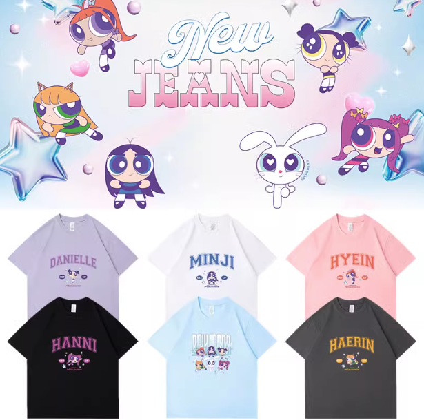 เสื้อยืด NEWJEANS : GET UP