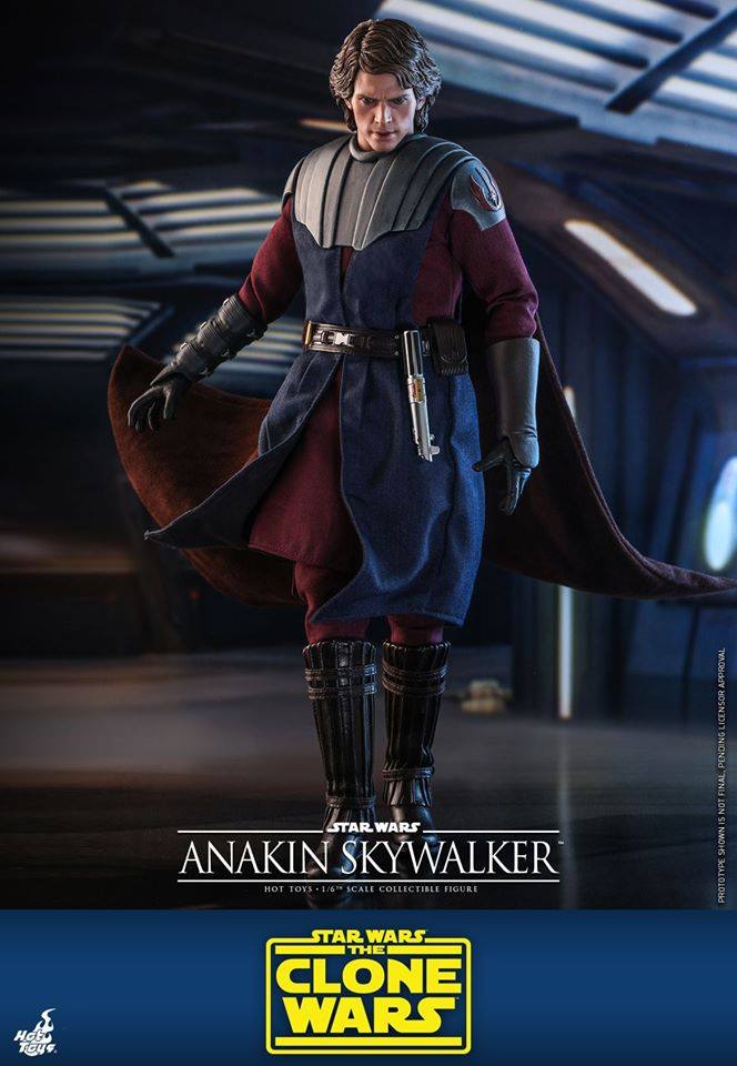 เปิดรับPreorder มัดจำ 4145 บาท Hot Toys:TMS019 1/6 Anakin Skywalker: Star Wars The Clone Wars