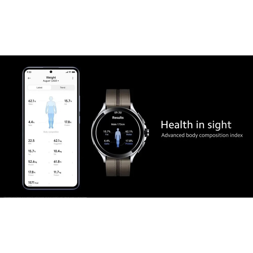Xiaomi Watch 2 Pro (Black) (47003) นาฬิกาอัจฉริยะ ประกันศูนย์ไทย 1 ปี