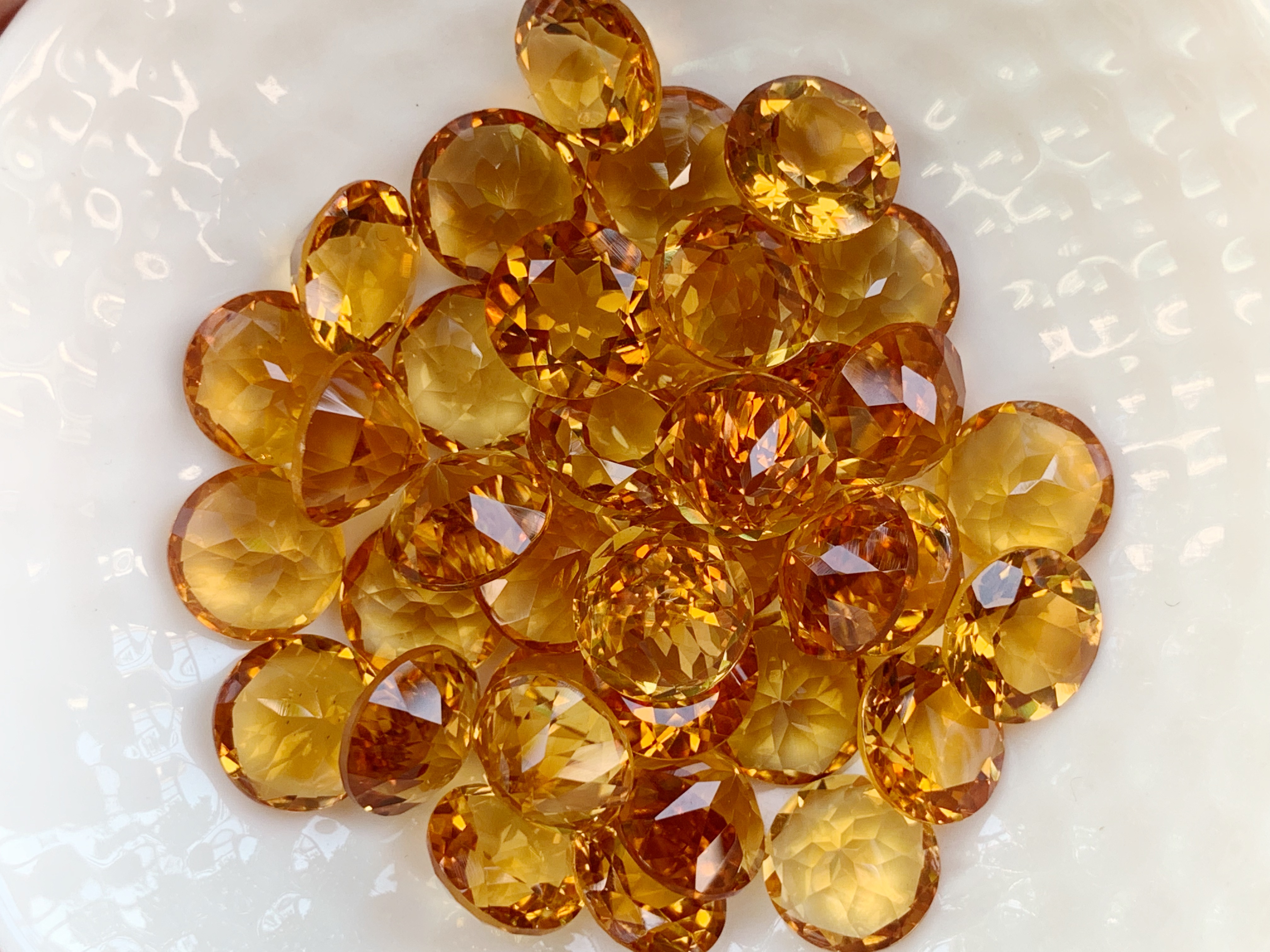 ซิทรินกลม 9.0 มม. 1 เม็ด