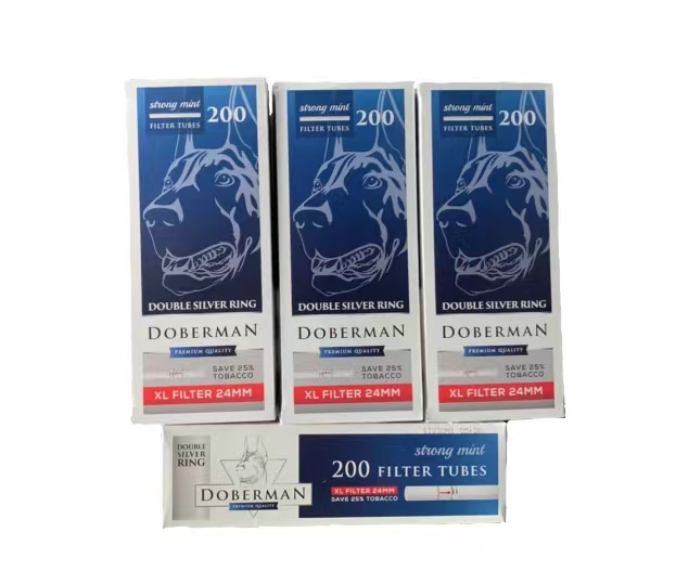 DOBERMAN เย็นน้ำเงิน 24 มม. 200 มวน