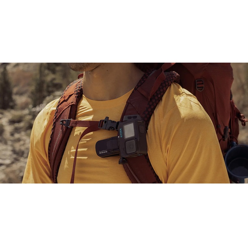 GoPro Magnetic Swivel Clip คลิปหนีบเสื้อ ของโกโปรแท้ คลิปหนีบกระเป๋าเป้ for GoPro / DJI / Insta360 l Action Camera