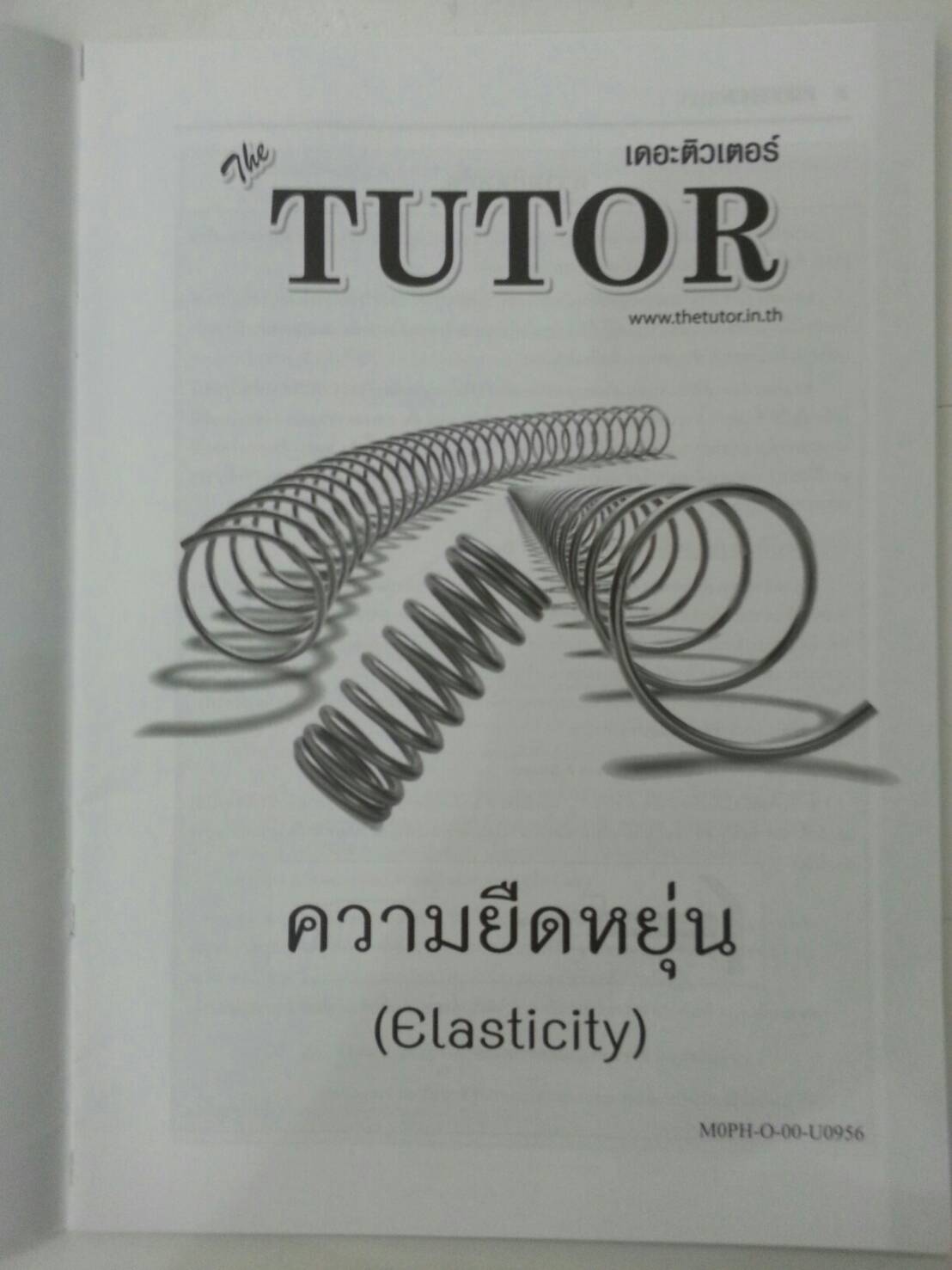 ความยืดหยุ่น ของ The tutor