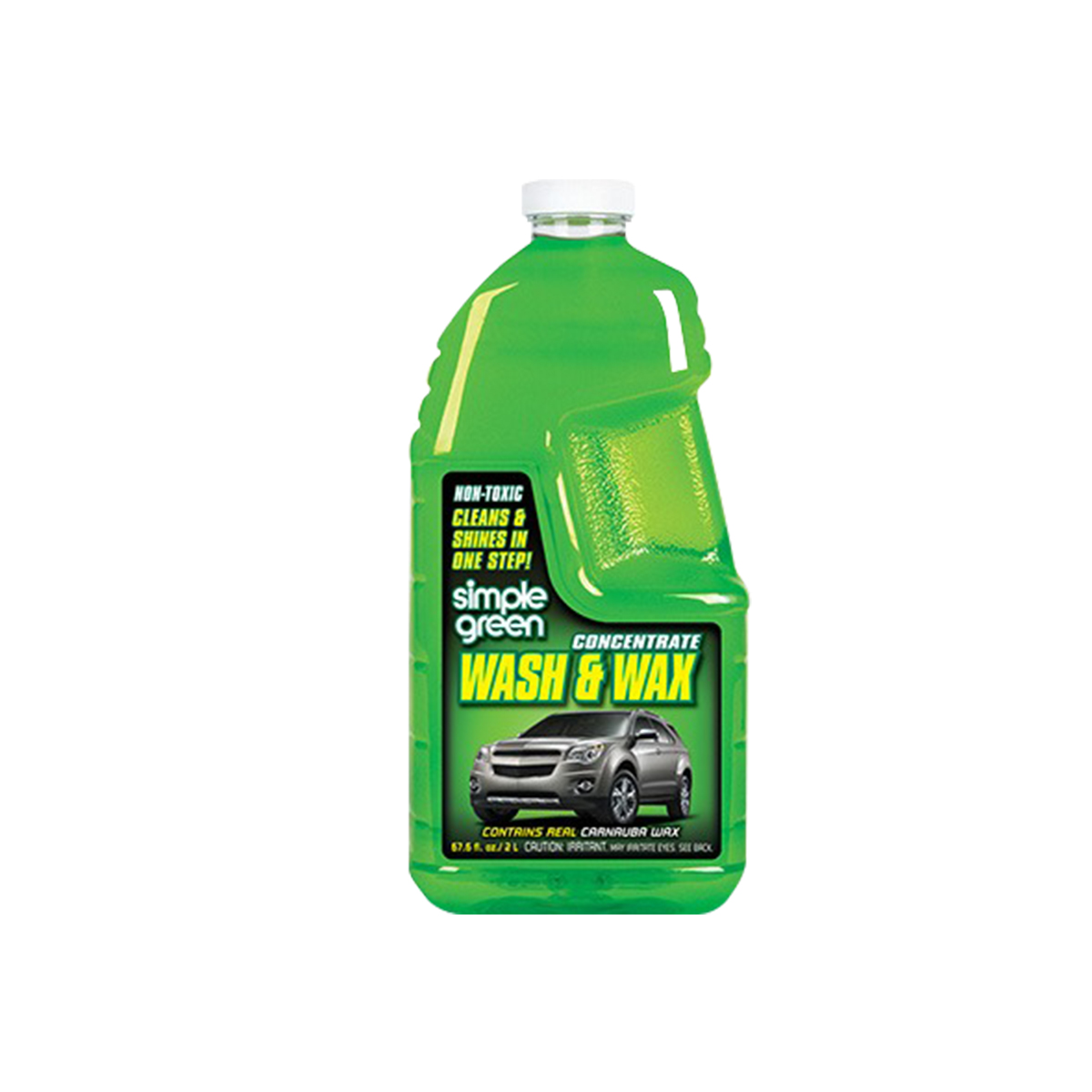 SIMPLE GREEN No.43272 น้ำยาทำความสะอาด พร้อมเคลือบเงาผิวรถ Wash & Wax 67 Oz.