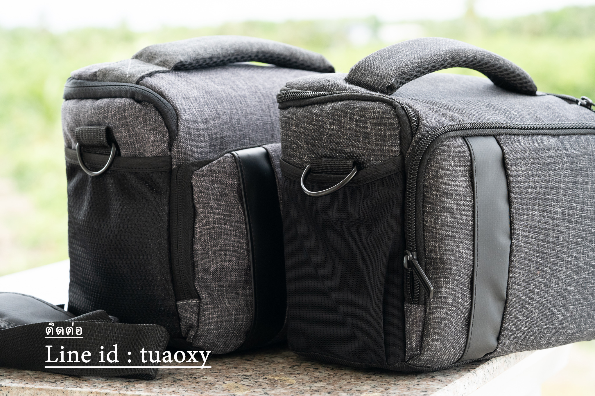 กระเป๋าสะพายไหล่ ใส่กล้องดิจิตอล ผ้าไนล่อน
