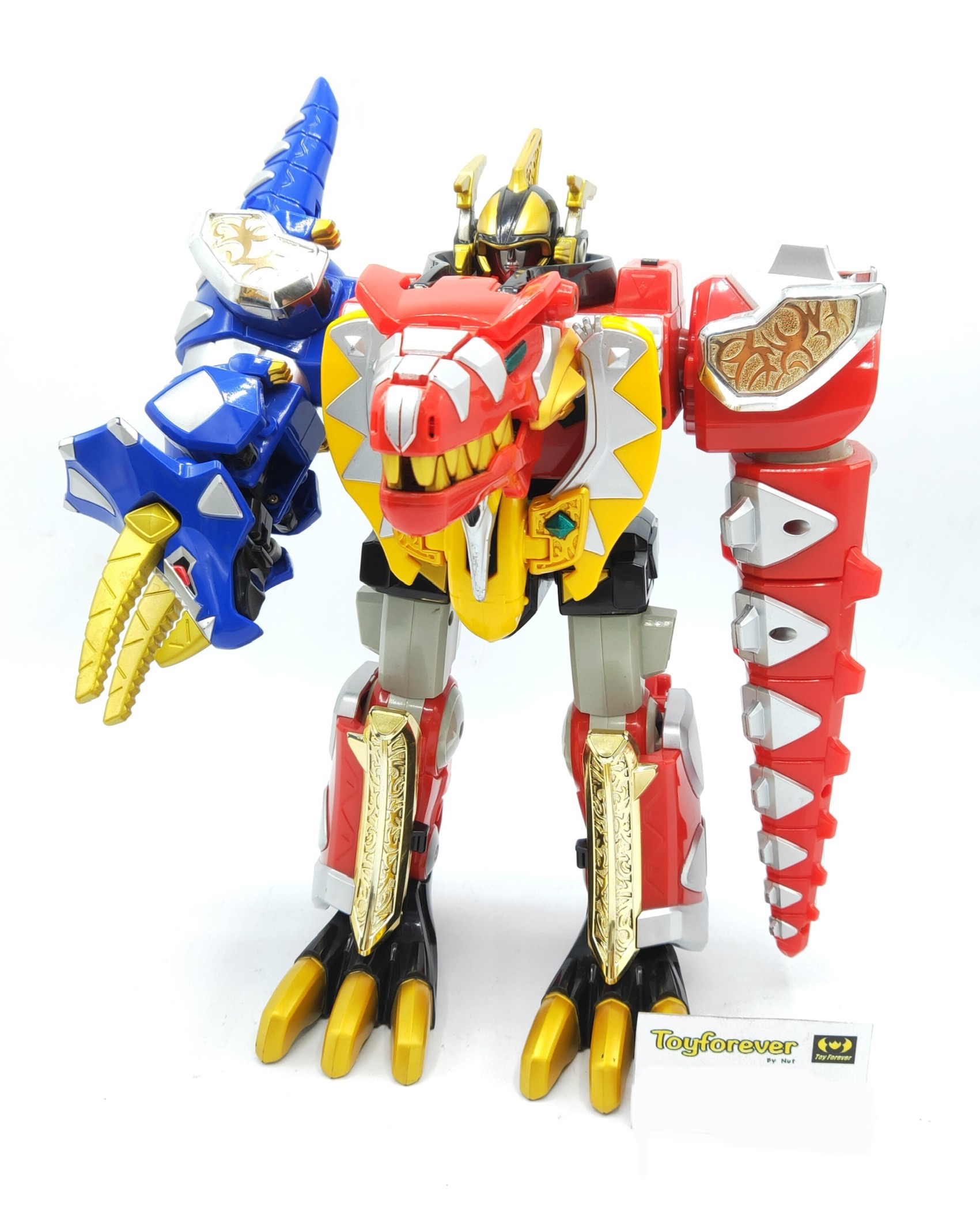หุ่นอาบะเรนเจอร์ Abaranger Dx Thundersaurus กิ๊ฟน้ำเงินหัก ไม่มีผลต่อการเล่น