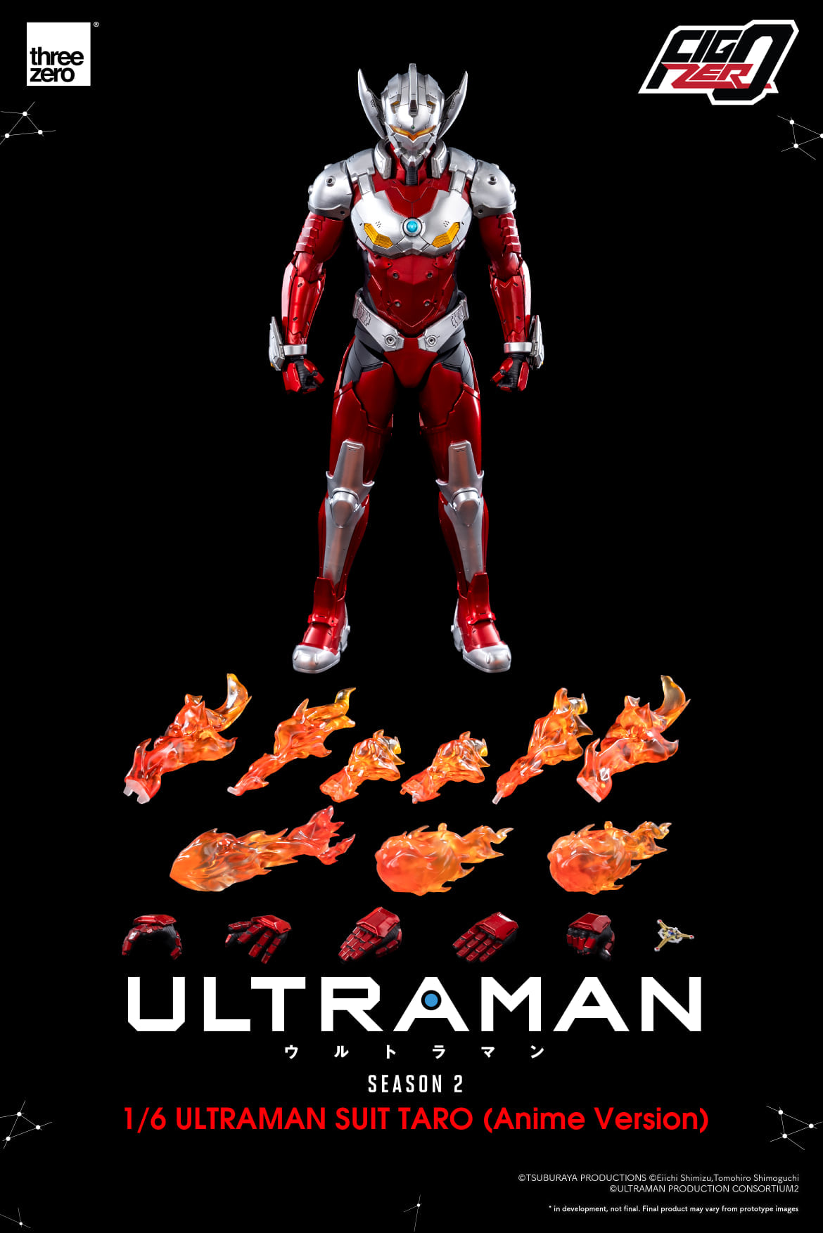 <Preorderถึง 6/5/2022 >เปิดรับPreorder มัดจำ 2000 บาท threeZero X TSUBURAYA : Ultraman TARO Suit