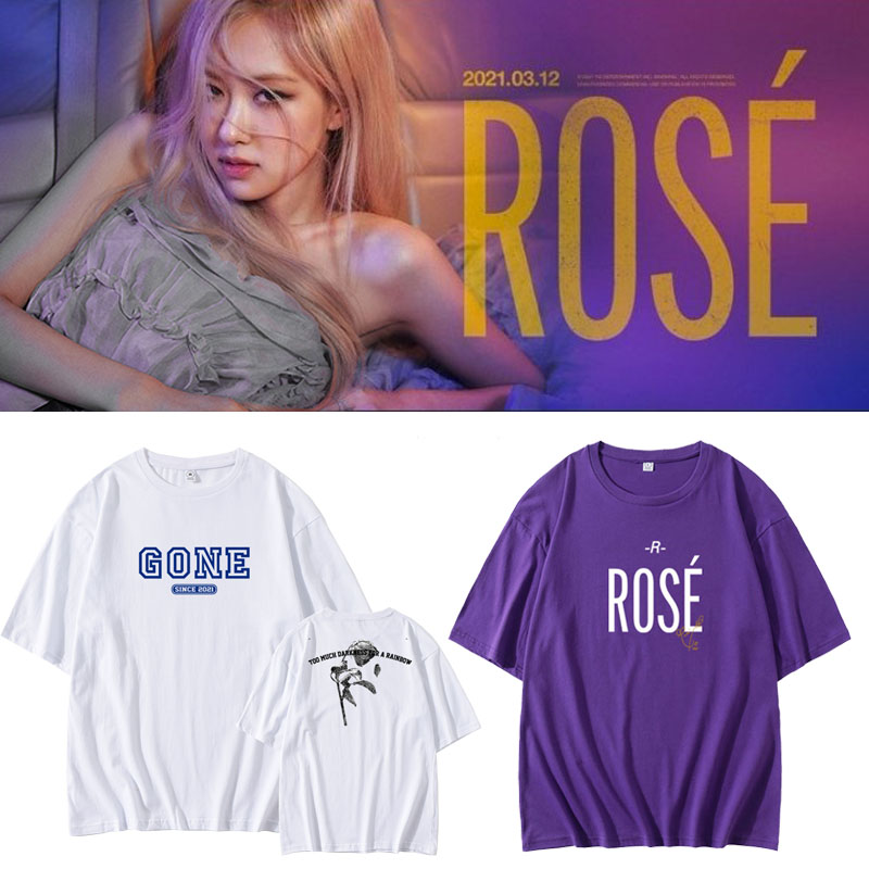 เสื้อยืด BlackPink ROSE : -R-