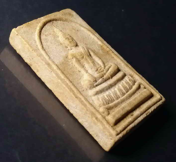 รหัสสินค้า สมุทรสงคราม 009 สมเด็จพิมพ์พระพุทธ หลวงพ่อแดง วัดอินทาราม จังหวัดสมุทรสงคราม รุ่นรวยล้นเหลือ