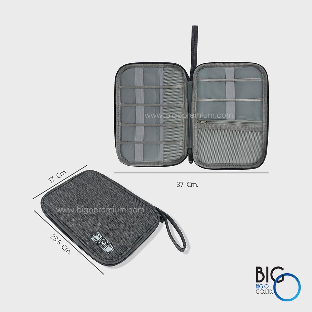 กระเป๋าเก็บสายชาร์จและอุปกรณ์ไอที (Grid IT Bag)
