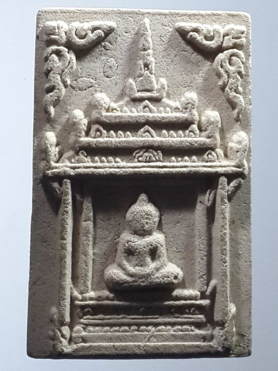 รหัสสินค้า พระเนื้อดิน เนื้อผง เนื้อว่าน 1423 พระประธานเนื้อผง วัดพระแท่นศิลาอาสน์ จังหวัดอุตรดิตถ์