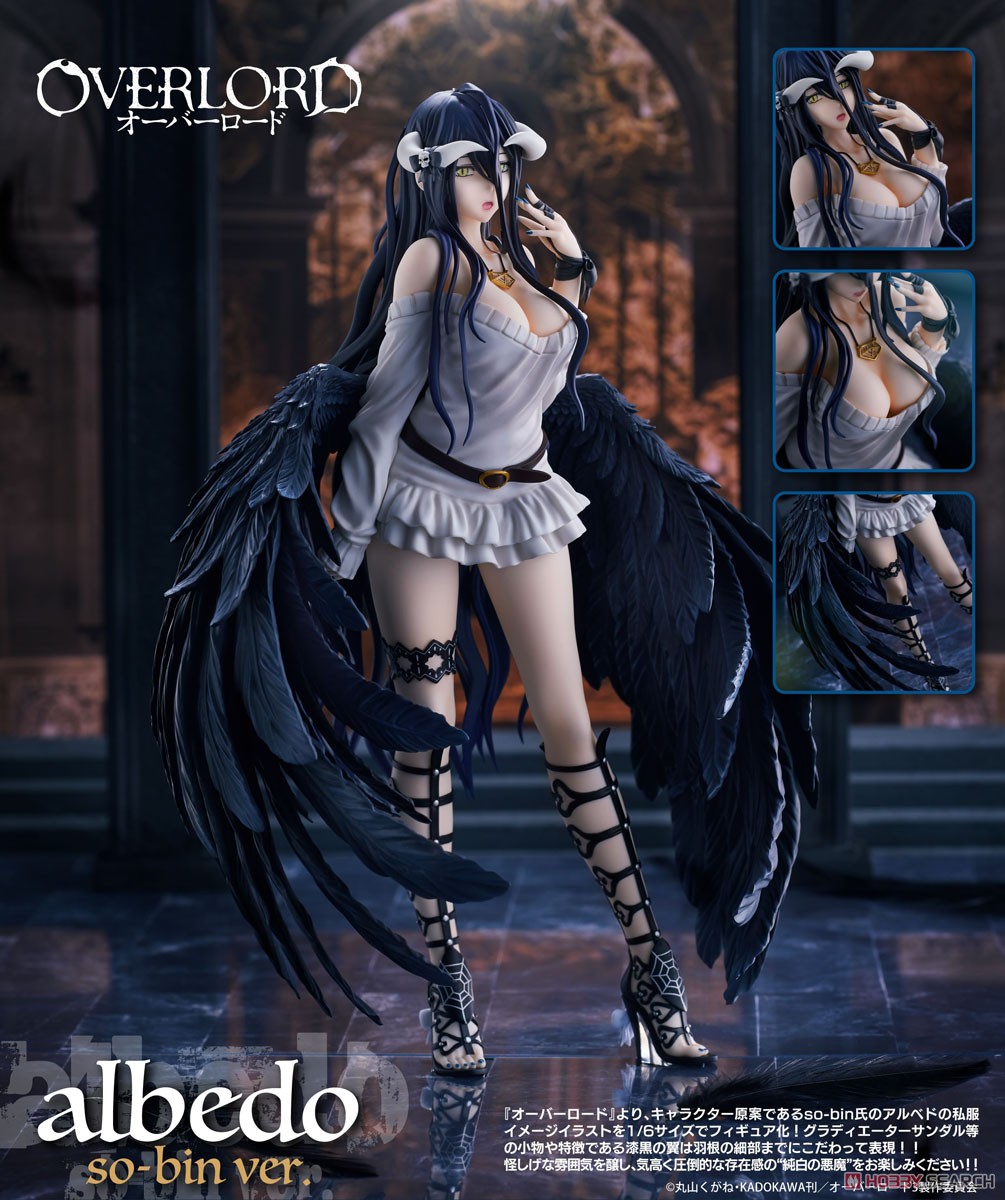 เปิดรับPreorder มัดจำ 1100 บาท [Overlord] Albedo so-bin Ver. (PVC Figure) โมสำเร็จ