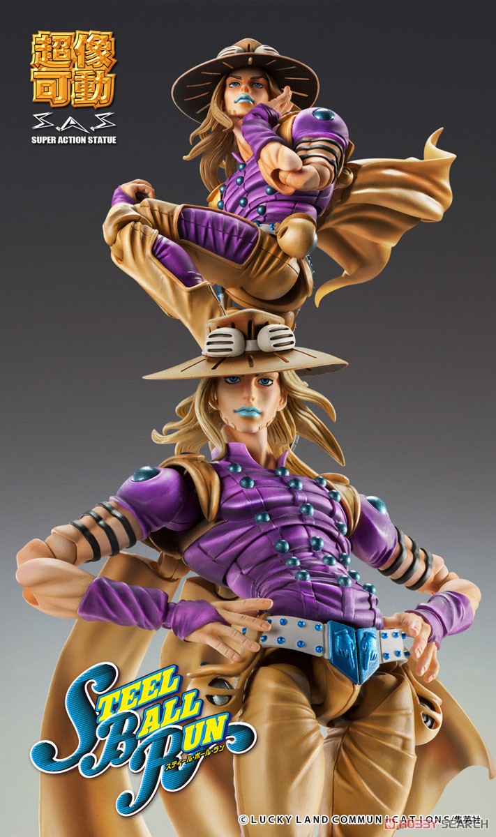 เปิดรับPreorder มัดจำ 500 บาท Super Figure Action JoJo`s Bizarre Adventure Part 7 [Gyro Zeppeli Ver1.5] (PVC Figure)