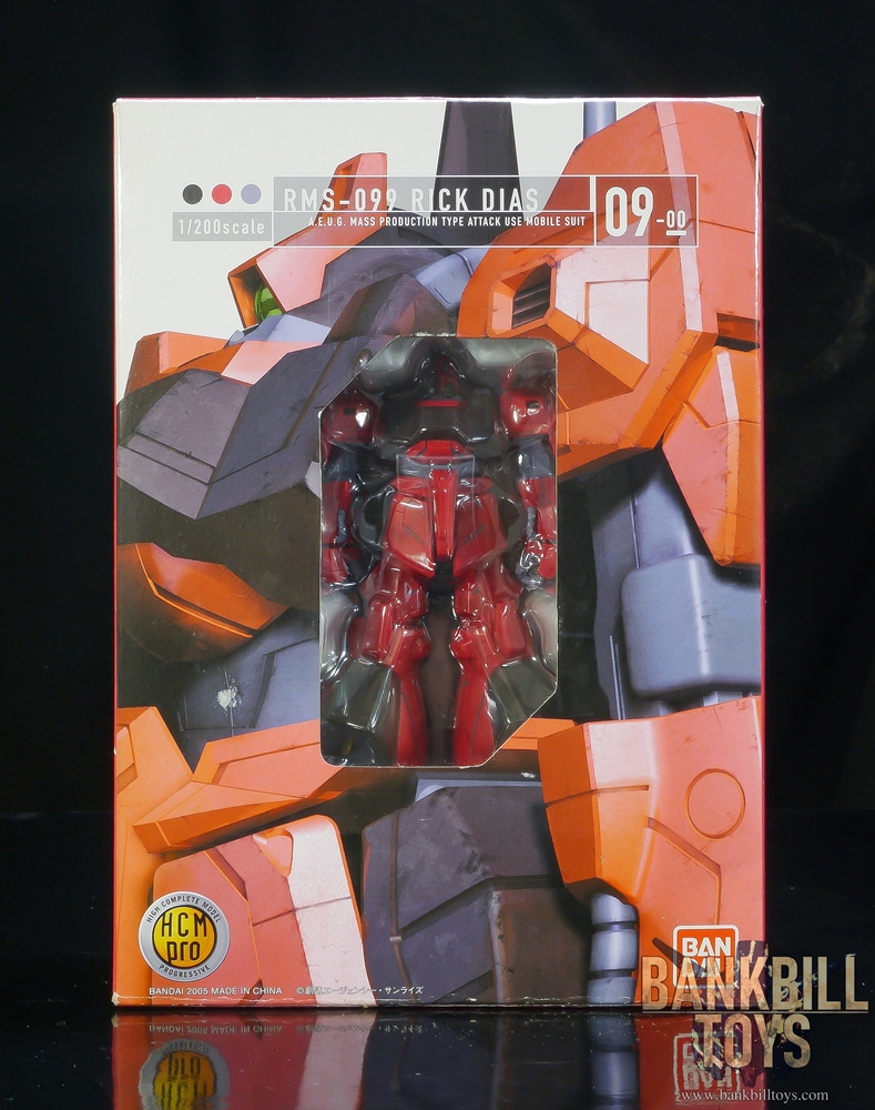 กันดั้ม Bandai HCM Pro High Complete Model Progressive 1/200 No.09-00 RMS-099 Rick Dias [Quattro Bajeenas's Custom]