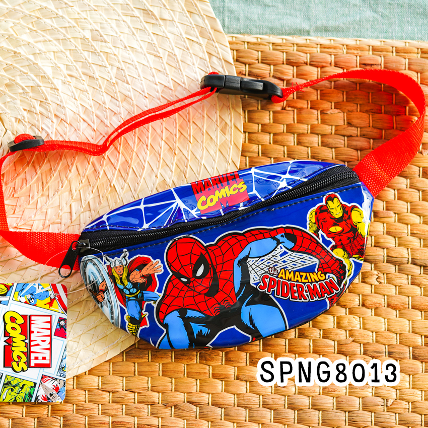 กระเป๋าคาดอกเด็ก กระเป๋าคาดเอวเด็ก กระเป๋าเด็ก รุ่นหนังแก้ว ลิขสิทธิ์แท้ คาดอก คาดเอว มีหลายลาย