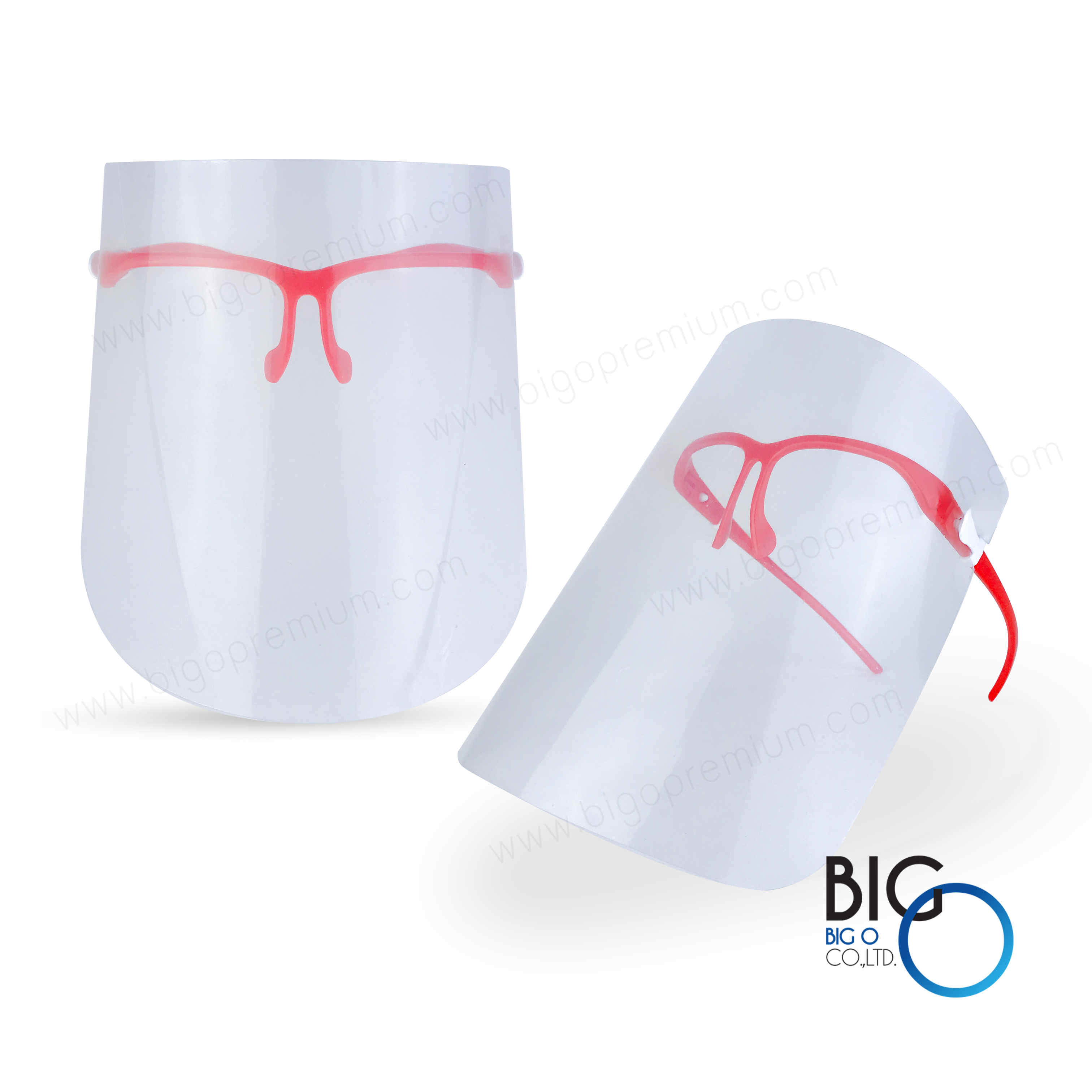 Safety Face Shield หน้ากากป้องกันใบหน้าแบบแว่นสี