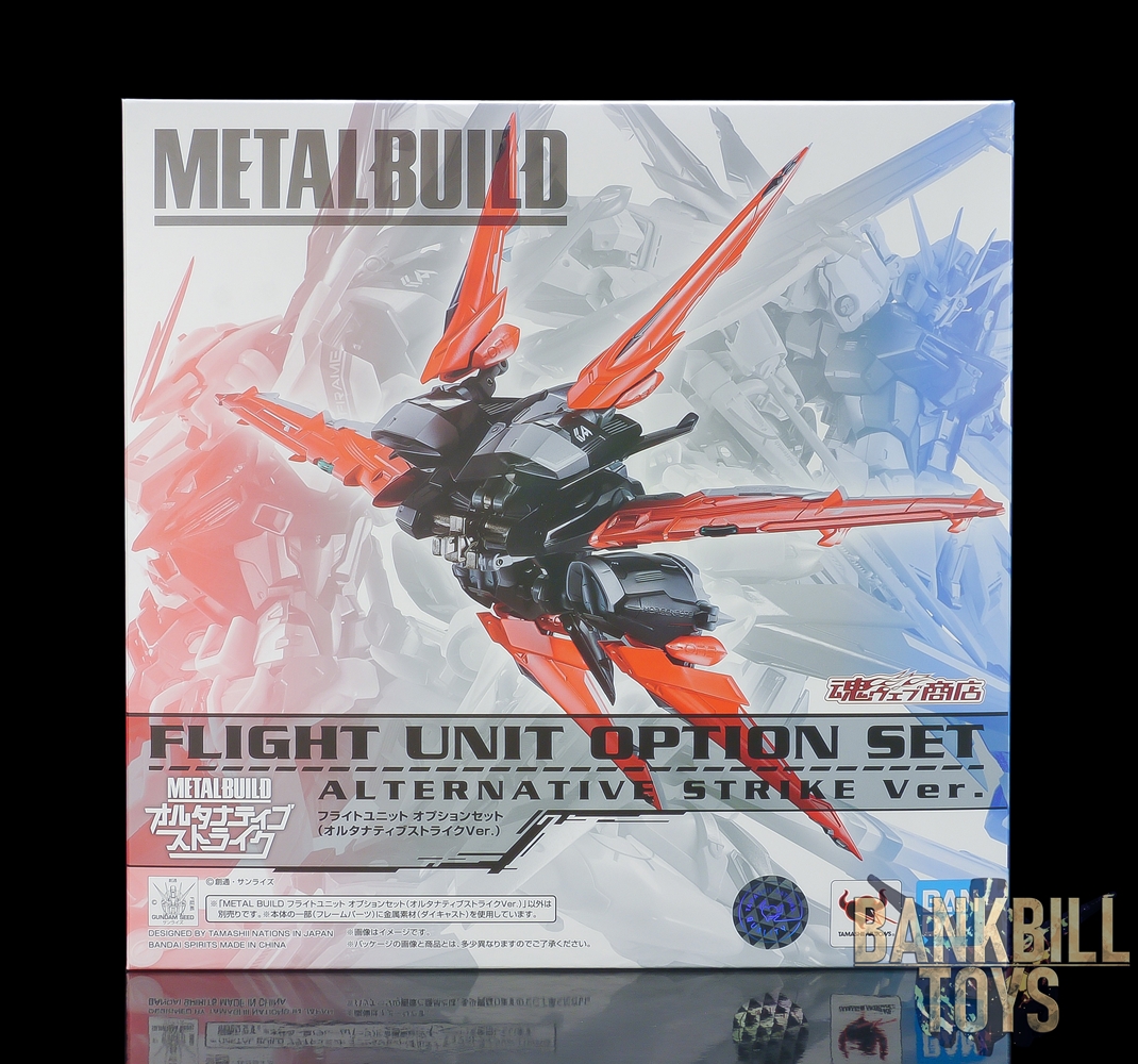 กันดั้ม Bandai Spirits Premium Bandai Tamashii Web Shop Limited Metal Build Flight Unit Option Set [Alternative Strike Ver.]