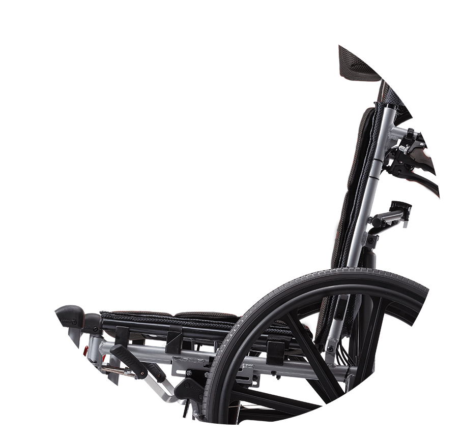 รถเข็นปรับเอนนอนได้ คาร์ม่า KARMA รุ่น KM5000 (WheelChair KARMA KM-5000) ปรับเอนได้ ถอดชิ้นส่วนได้ ช่วยให้ผู้ดูแล สะดวกสบายในการดูแลผู้ป่วยมากยิ่งขึ้น ของแท้ รับประกันศูนย์ไทย 5 ปี