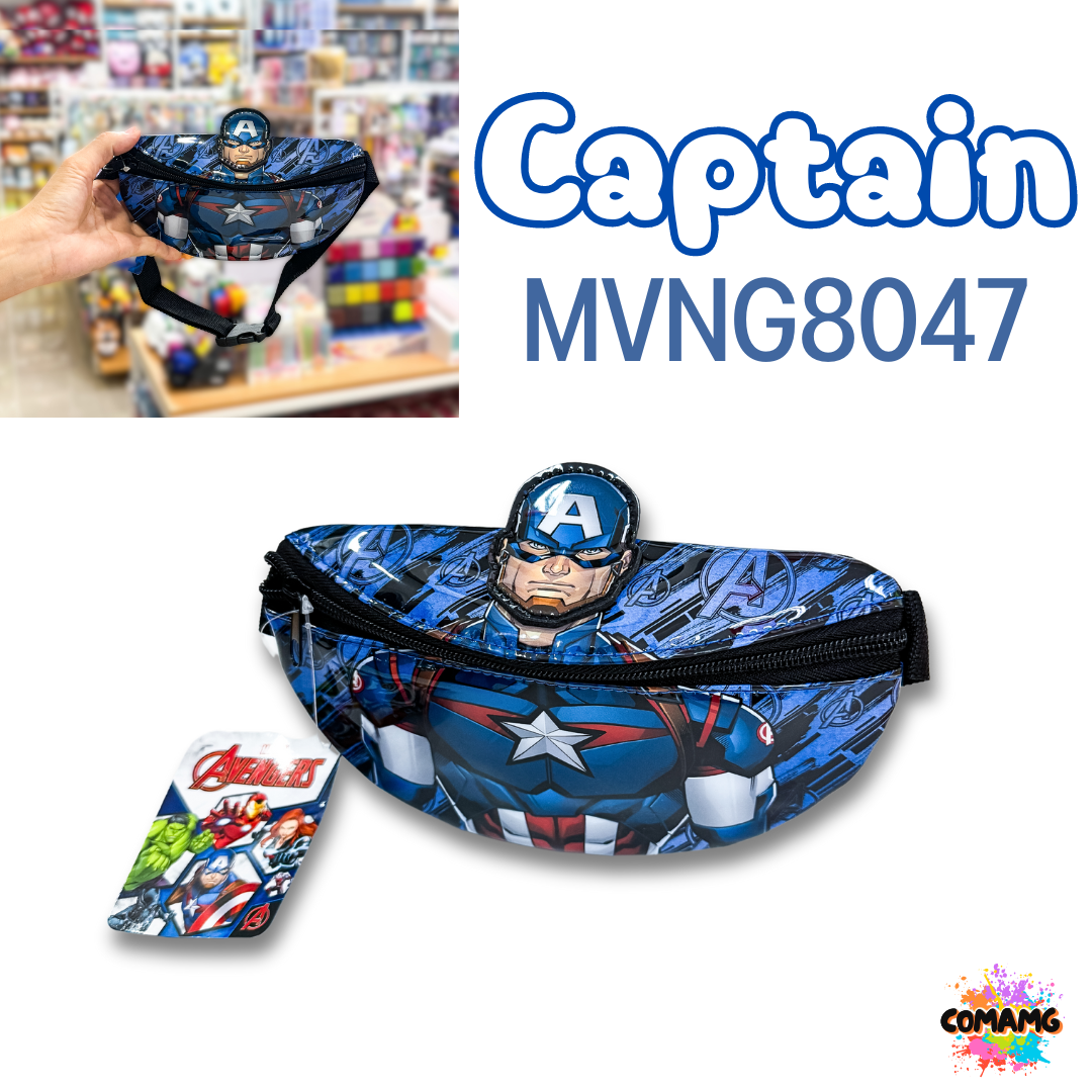 กระเป๋าคาดอกเด็ก คาดเอว กระเป๋าเด็ก รุ่น3มิติ ลิขสิทธิ์แท้ มีหลายลาย ปรับความยาวสายได้