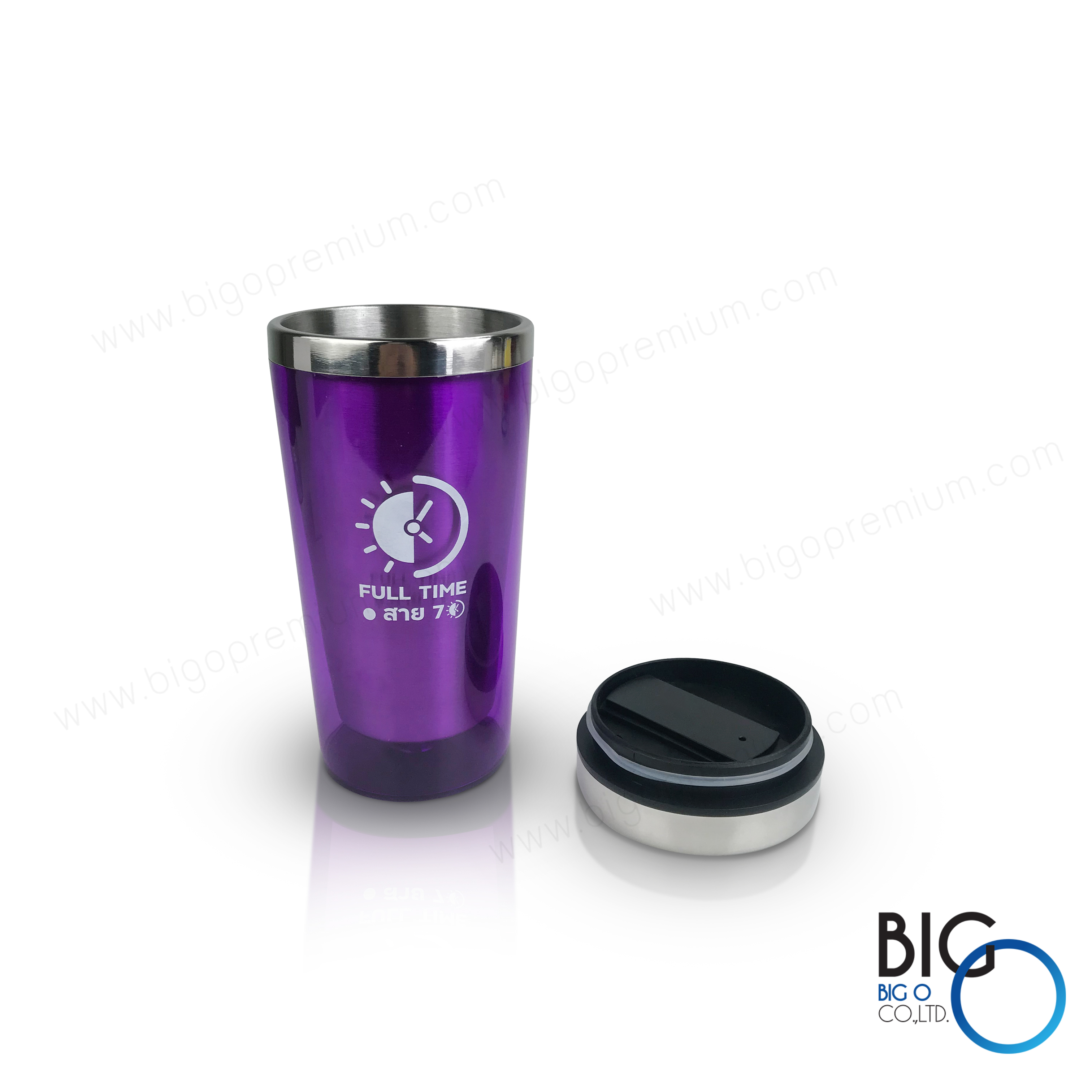 แก้วมัคเก็บความเย็น 2 ชั้น FULLTIME สาย 7