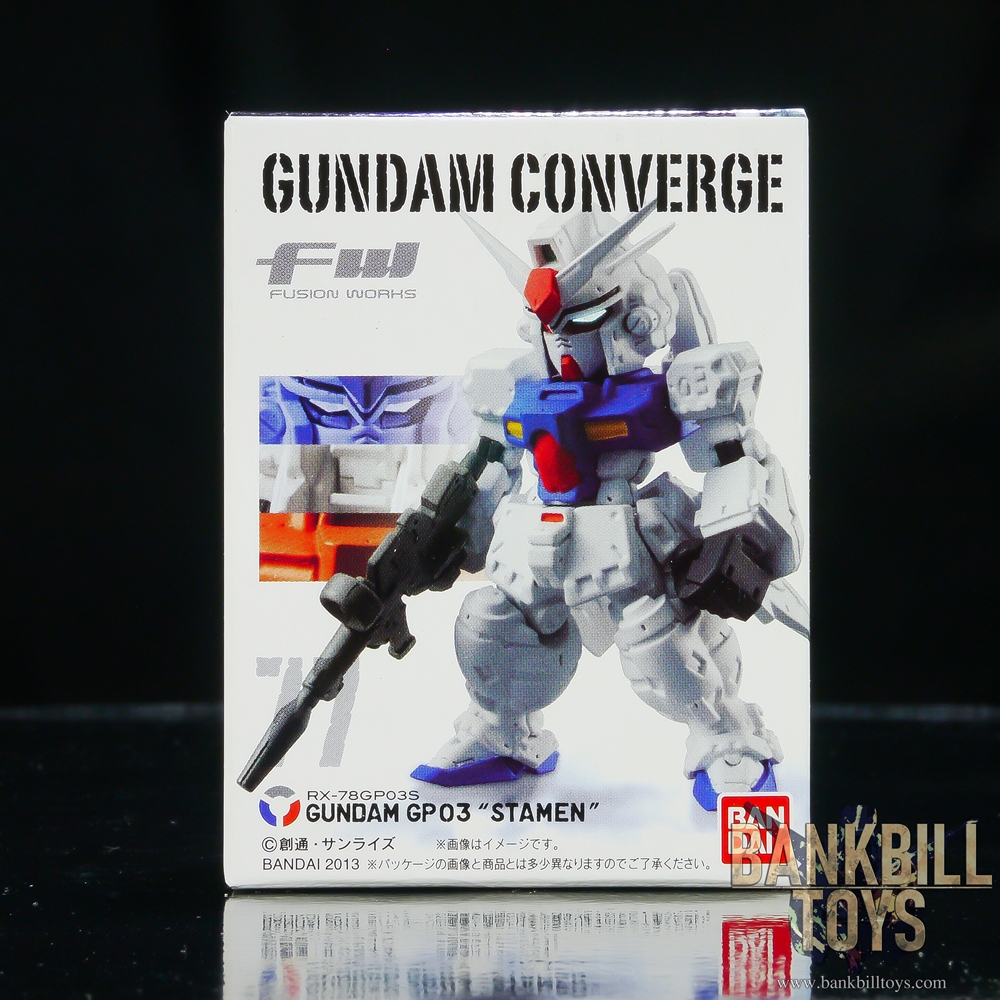 กันดั้ม Bandai Candy Toy FW Gundam Converge 13 No.77 RX-78GP03S Gundam "Dendrobium Stamen"