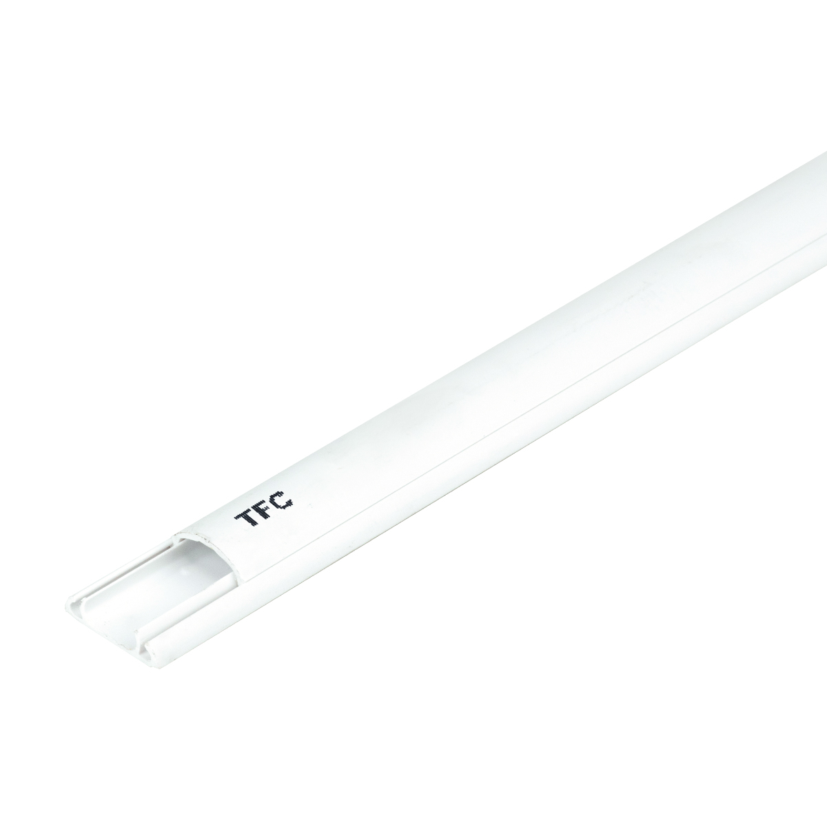 TFC รางแบบโค้ง (16x75x2) สีขาว [TCT275-WHITE]
