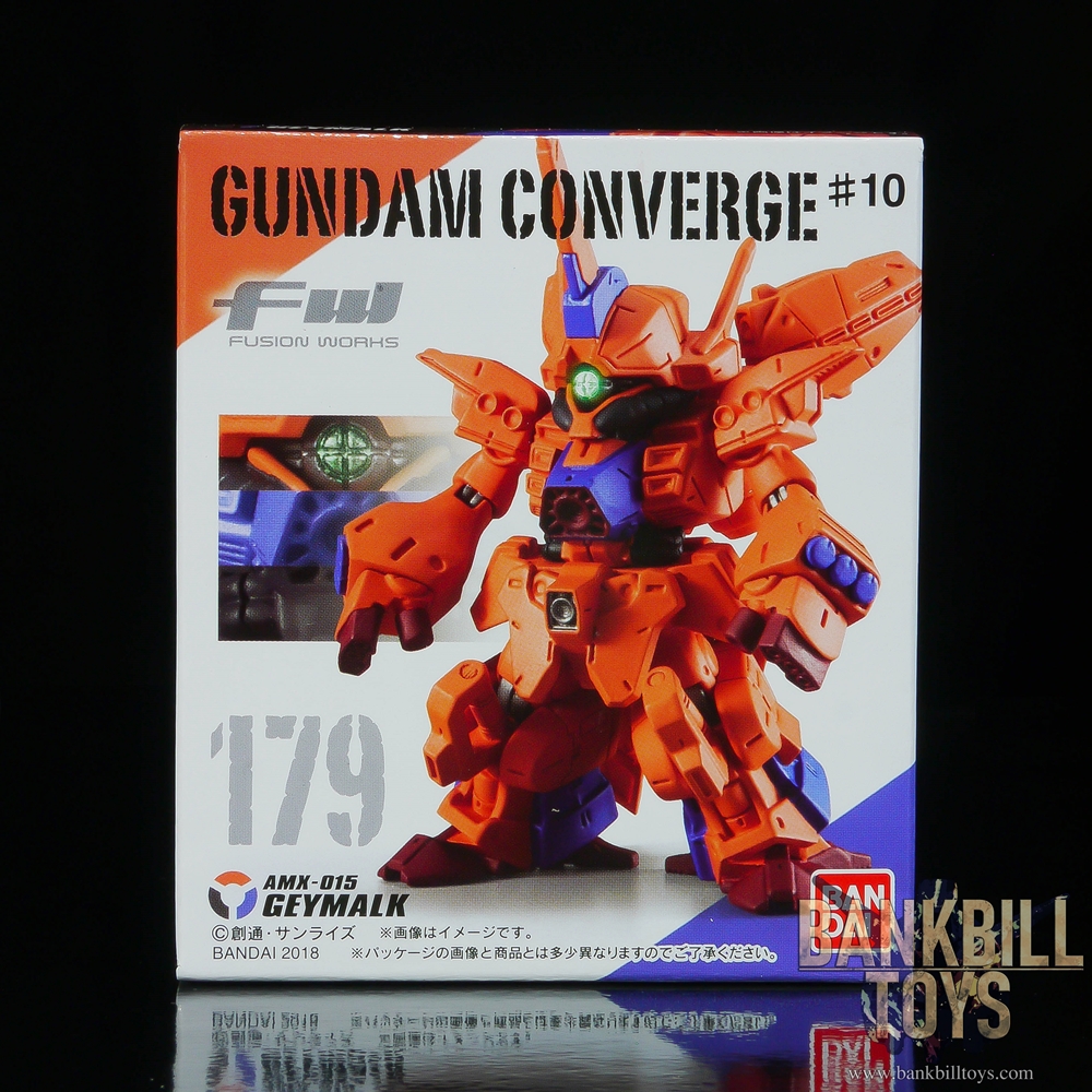 กันดั้ม Bandai Candy Toy FW Gundam Converge #10 No.179 AMX-015 Geymalk