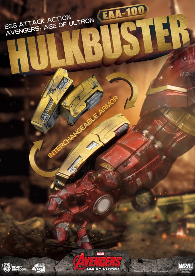 เปิดรับPreorder #มัดจำ 2000 บาท EAA-100 Avengers:Age of Ultron Hulkbusterโมสำเร็จ*