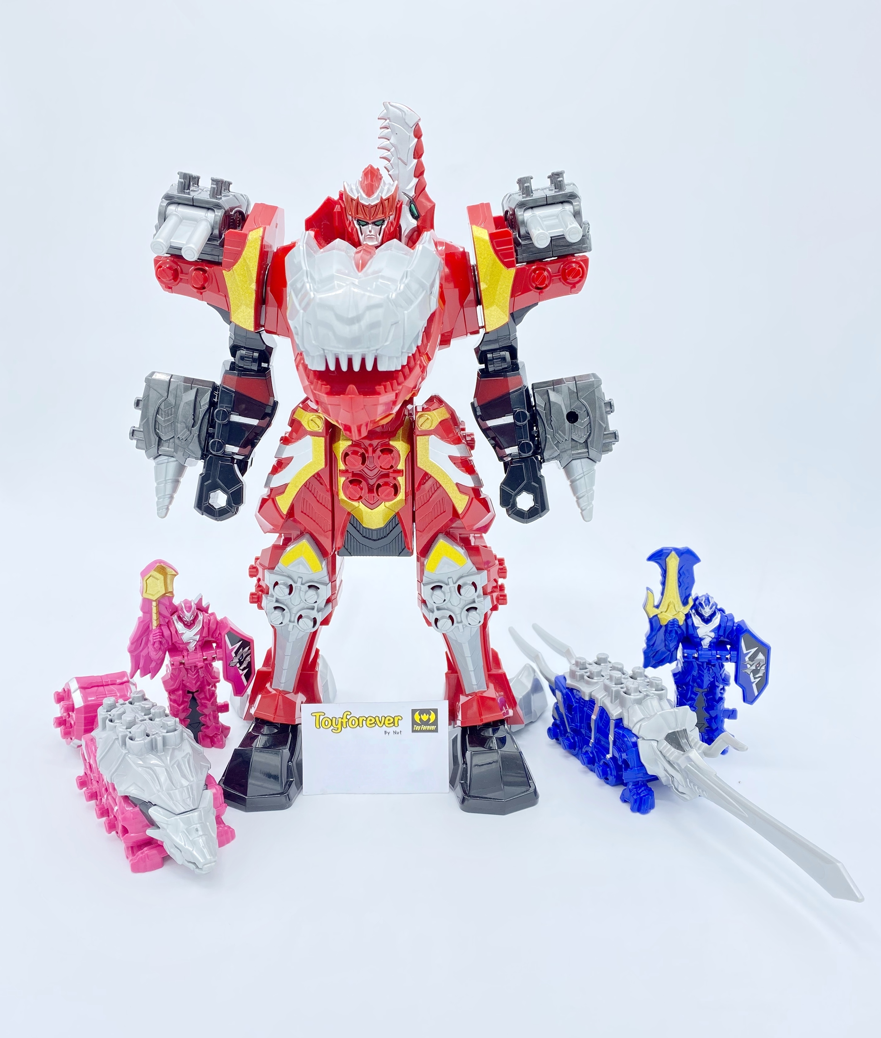 หุ่นริวโซลเจอร์ DX Kishiryuo Set ของครบ ไม่มีกล่อง