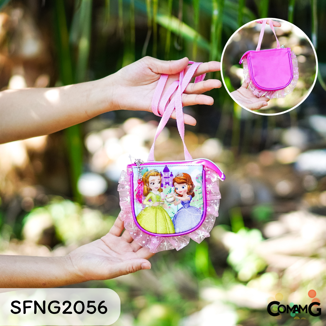 กระเป๋าคล้องคอเด็ก รุ่นตูดกลม ลิขสิทธิ์แท้