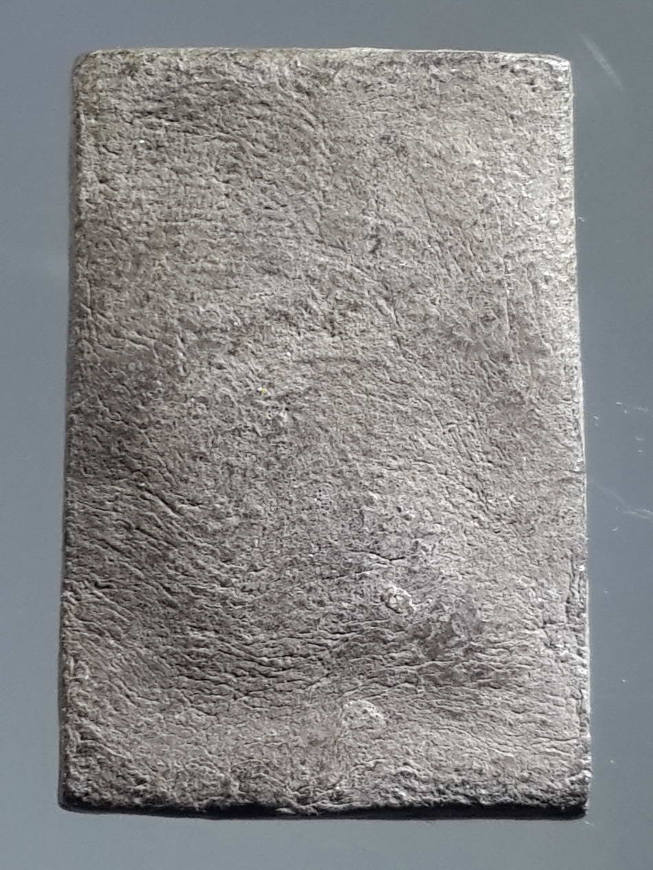 รหัสสินค้า หลวงปู่ทวด วัดต่างๆ 268 หลวงปู่ทวด วัดช้างให้ เนื้อผงใบลานหลังเรียบพิมพ์สี่เหลี่ยม ไม่ทราบปีที่สร้าง