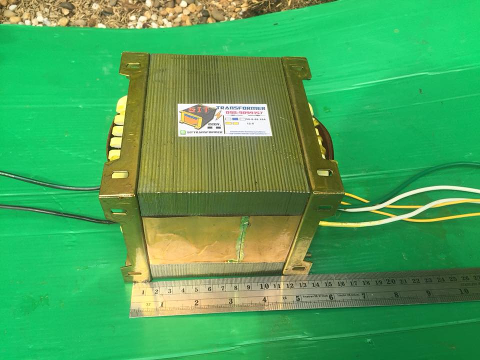 หม้อแปลง 50-0-50 10A ลงกล่อง 4.5"