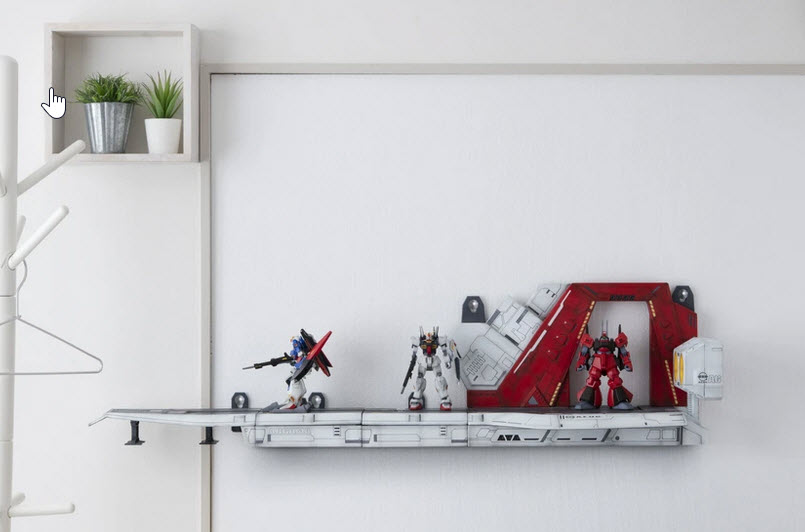 เปิดรับPreorder มัดจำ 1000 บาท Realistic Model Series Mobile Suit Z Gundam ARGAMA Catapult Deck for １/144 HGUC*ไม่รวมหุ่น* สำเนา