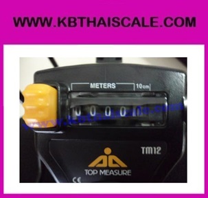 เครื่องมือวัดระยะ ล้อวัดระยะทาง ล้อวัดระยะทาง สามารถแสดงผลการวัดระยะทางได้ 9999.9 เมตร รุ่น TM12สินค้าจากประเทศไต้หวัน