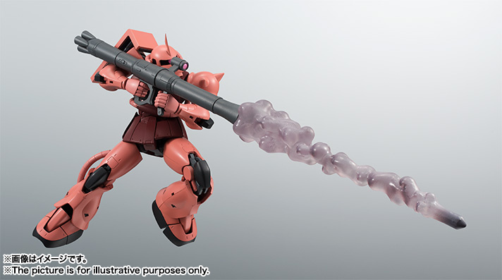 <Preorderปิดรับวันที่ 8/7/2025 มัดจำ 200 บาท THE ROBOT SPIRITS <SIDE MS> MS-06S CHAR'S ZAKU ver. A.N.I.M.E. REISSUE
