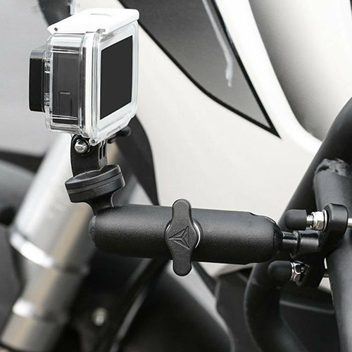 Motorcycle Bracket Mount Holder 2 for Insta 360 One X/Insta360/GoPro Hero 9/ 8/7/6/5/4/3+/Max Action Camera