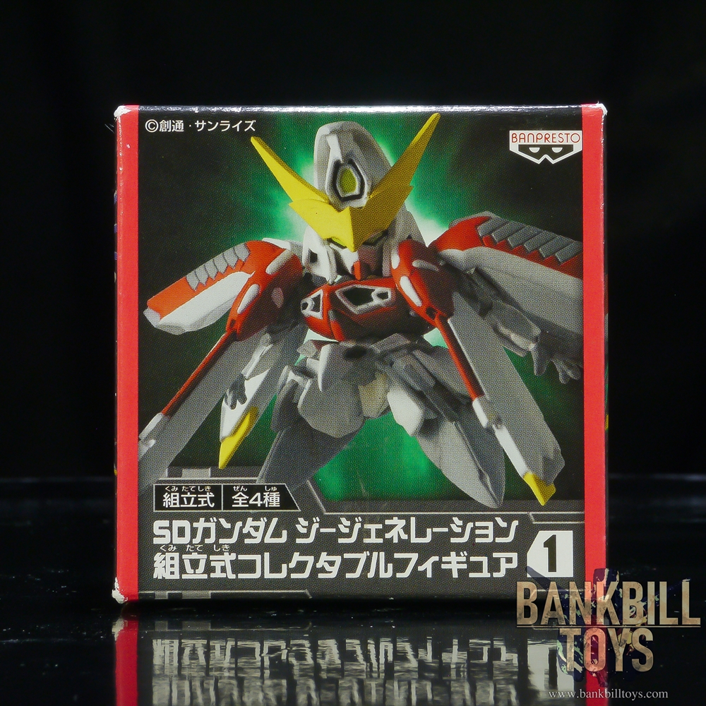 กันดั้ม Banpresto SD Gundam G Generation Assembly Type Collectible Figure 1 No.03 GGF-001 Phoenix Gundam