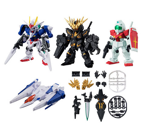 <Preorderปิดรับวันที่ 6/2/2024 >เปิดรับPreorder มีค่ามัดจำ 100 บาทGUNDAM MOBILE SUIT ENSEMBLE02 ได้ครบ 5 แบบ