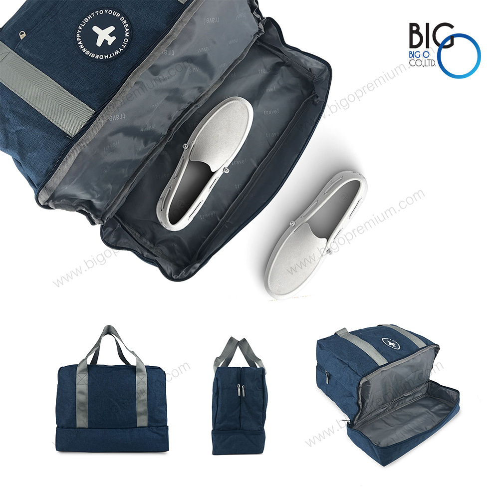 กระเป๋าเสริมเดินทาง พร้อมช่องเก็บรองเท้า