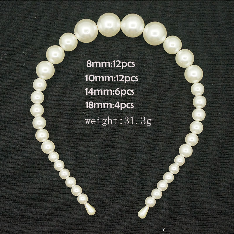 As3201- เครื่องประดับผม คาดผม มุกสวย มีหลายขนาด