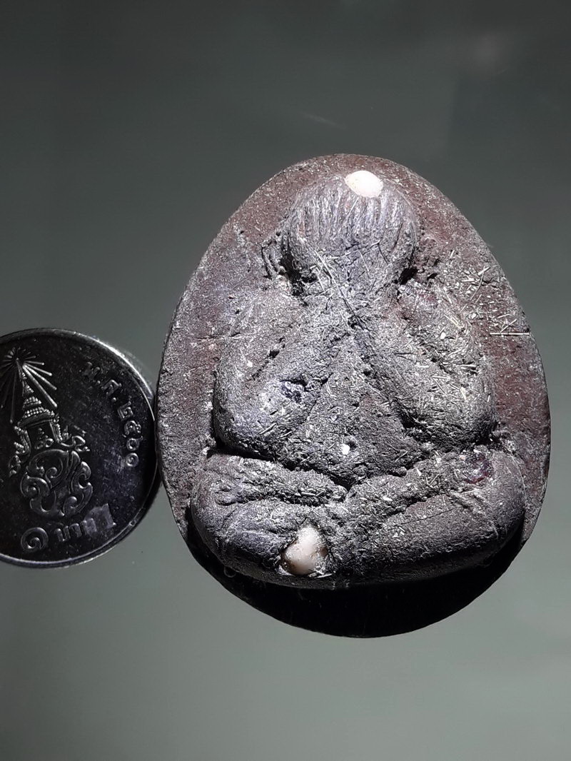 รหัสสินค้า พระเนื้อดิน ผง ว่าน 10492 พระปิดตาอุดมโชค หลวงพ่อสมเกียรติ ชิตมาโร วัดป่าถ้ำพระเทพนิมิต จ.อุดรธานี ปี 2562